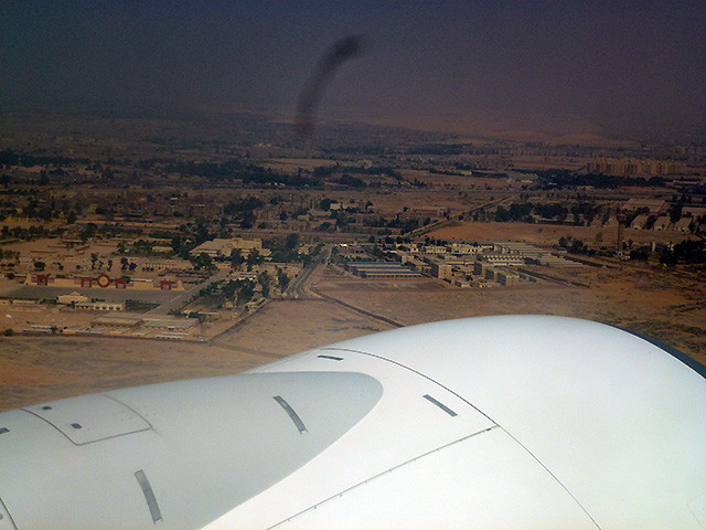 Kairo Flugzeug hebt ab