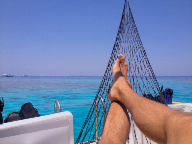 Hängematte und Meerblick