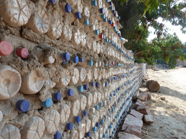 Plastikflaschen-Verwertung