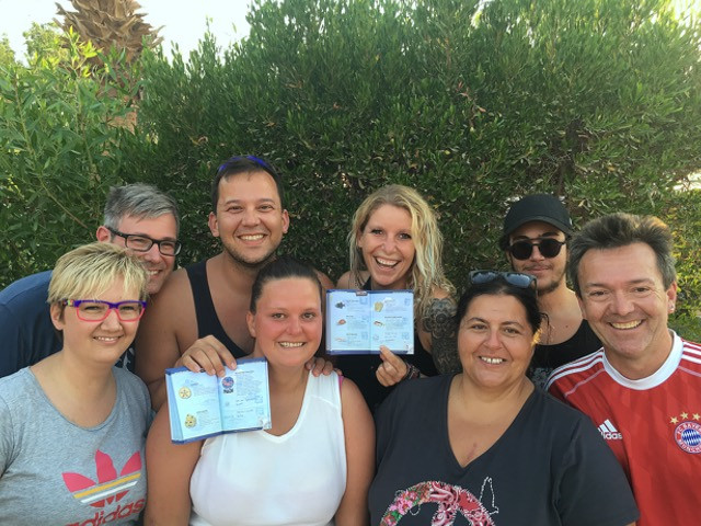 Kreative-Tauchgäste